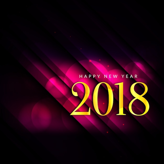 Resumo feliz ano novo 2018 elegante fundo