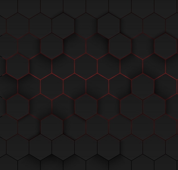 Resumo fundo hexagonal.