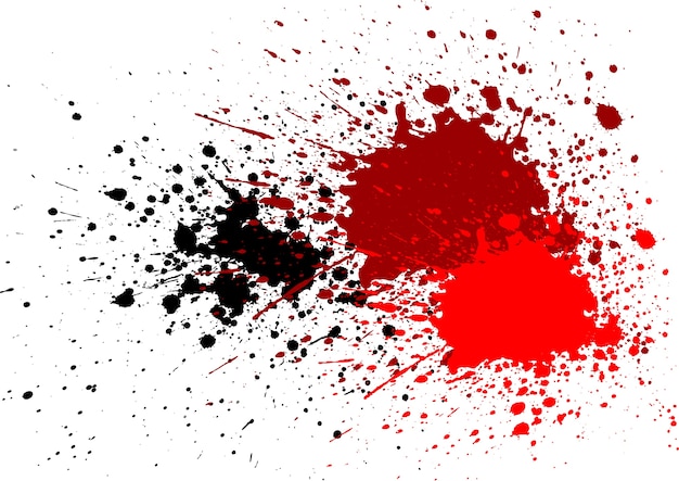 resumo splatter sangue vermelho preto cor fundo