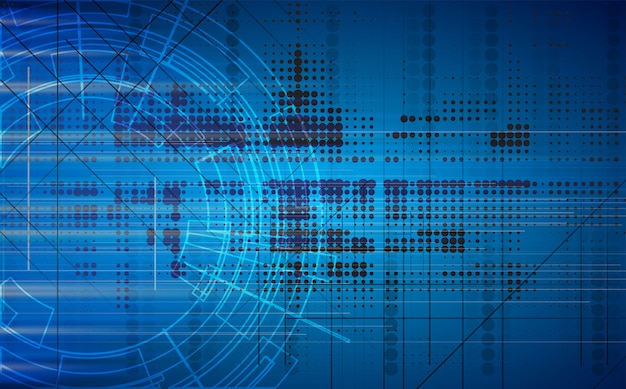 Resumo tecnologia escura dinâmica desvanece-se fundo