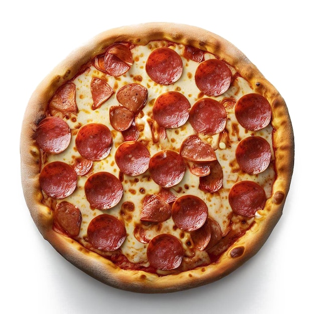 Vetor retrato bonito de uma imagem de ilustração digital de arte vetorial de pizza ai