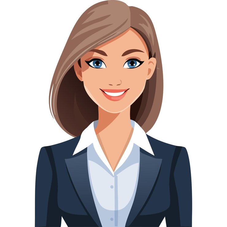 Retrato de uma mulher de negócios