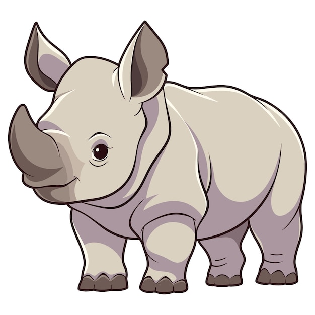 Rinoceronte fofo