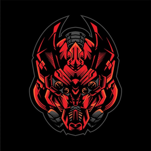 Robô de metal principal