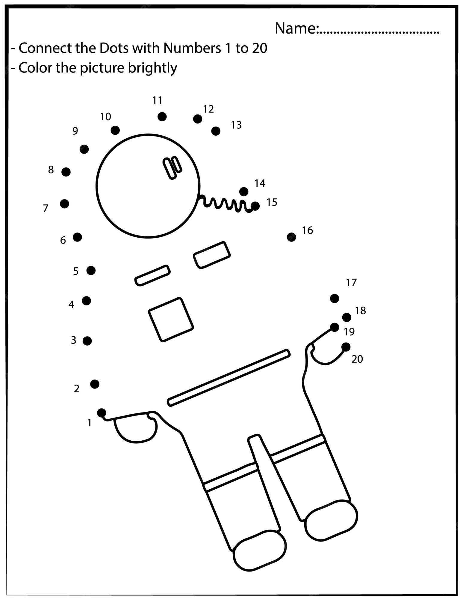 jogo de contagem, quantos trem, personagem robô, carro e ufo. jogo  educativo para crianças, planilha para impressão, ilustração vetorial  9978994 Vetor no Vecteezy