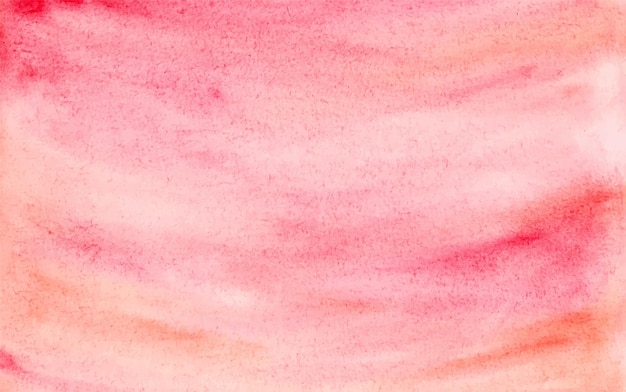 Rosa abstrato pintado manualmente e aquarela de pêssego como plano de fundo