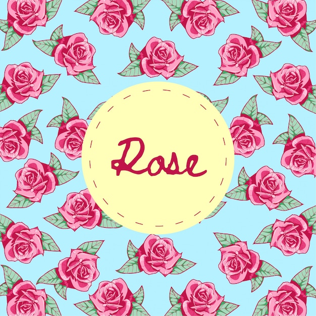 Rose-patern