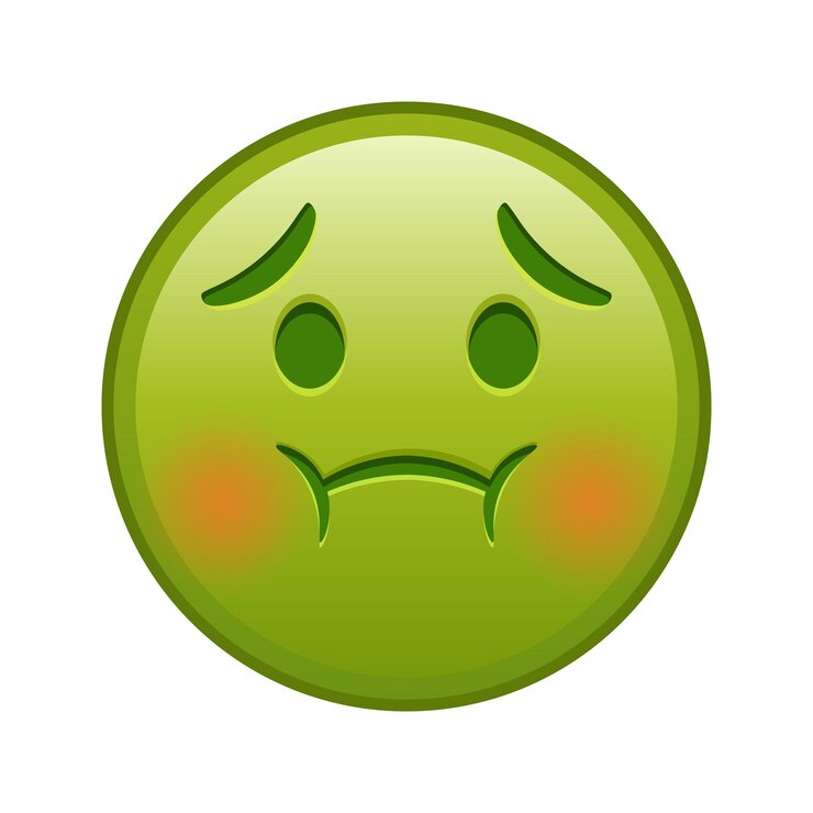 Rosto enjoado Tamanho grande de sorriso emoji amarelo