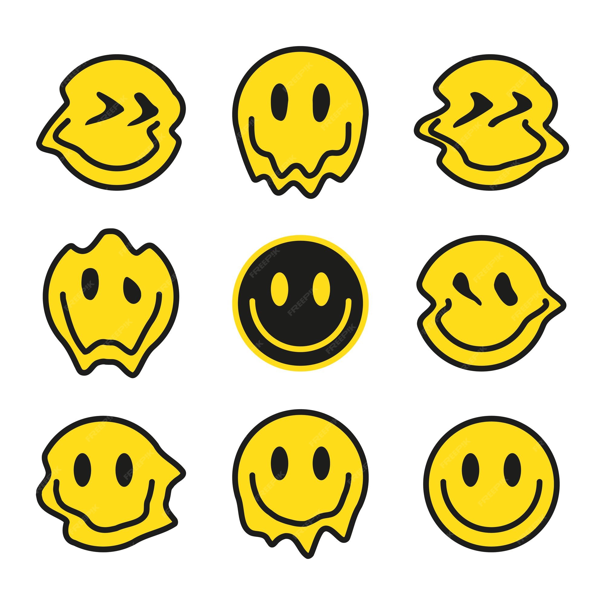 Design PNG E SVG De Kawaii Cara De Riso Feliz Para Camisetas