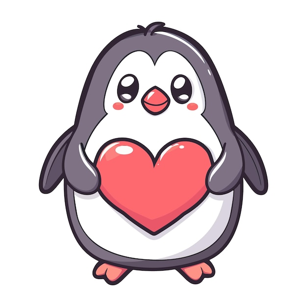 Rótulo de pinguim