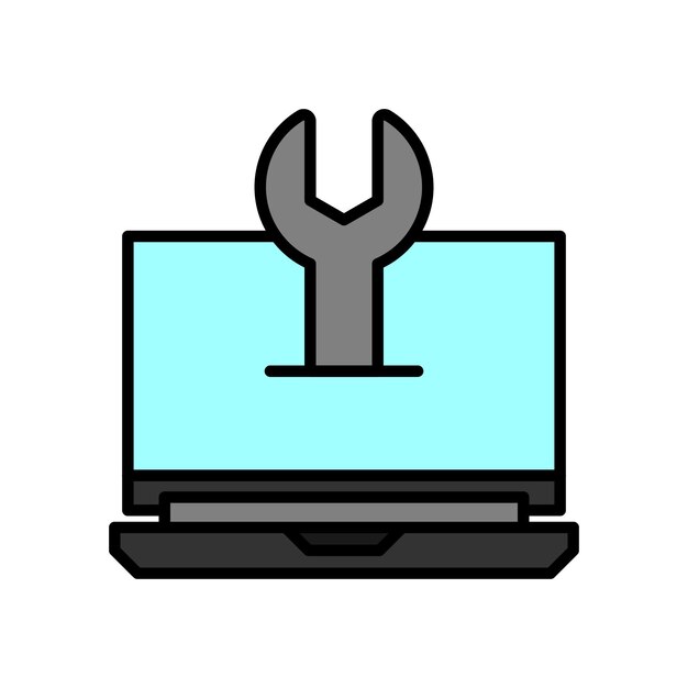 Rótulo de reparação de PC