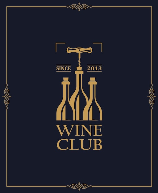 Rótulo do clube de vinhos