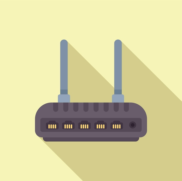 Router sem fios que fornece ligação à Internet para vários dispositivos