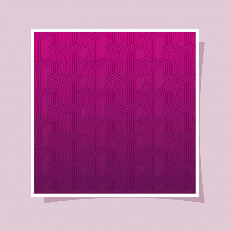 Vetor roxo com gradiente rosa e padrão