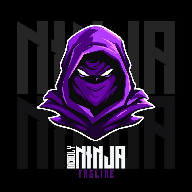 Gráficos Ninja Preto e branco, Ninja, mão, logotipo png