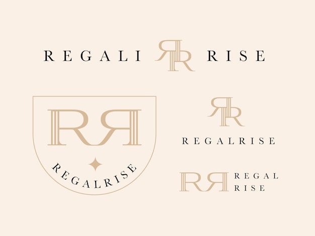 Rr regal rise lady preneur logo bundle (em inglês)