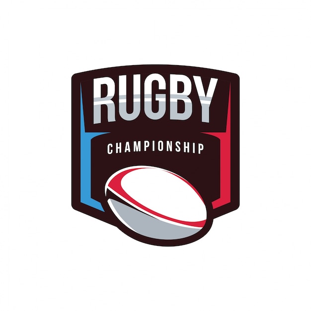 Rugby championship logo, american logo sport