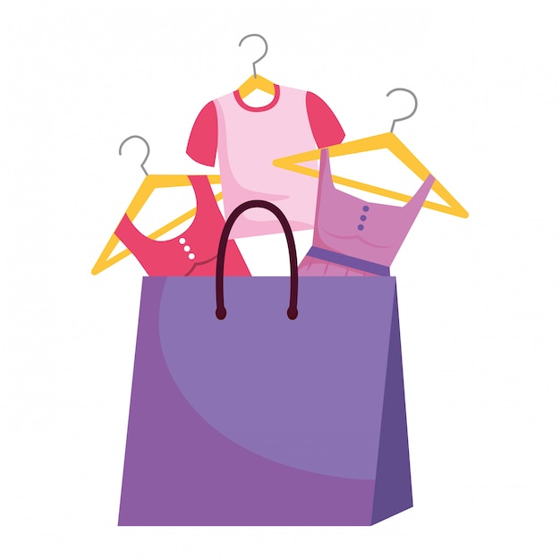 Saco de compras icon ilustração