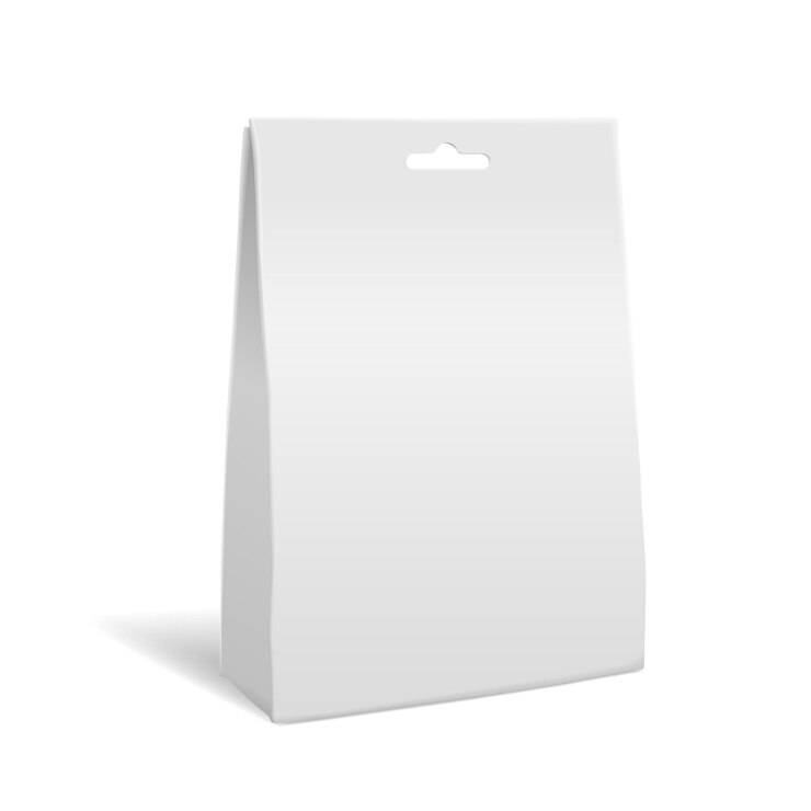 Vetor saco de papel em branco