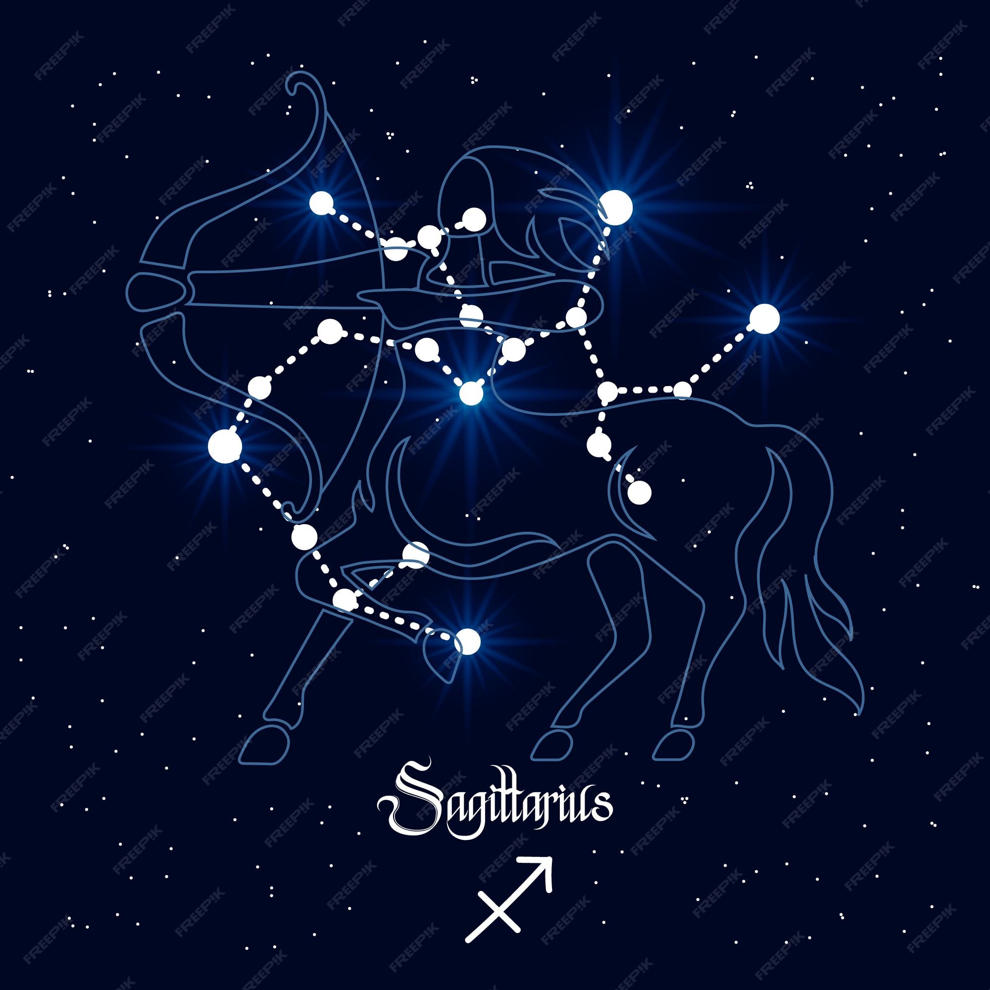 sagit-rio-constela-o-e-signo-do-zod-aco-no-fundo-do-universo-c-smico