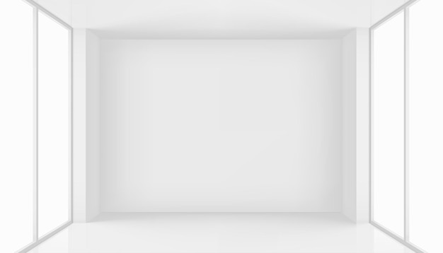 Sala de alta resolução com janela Conceito gráfico para seu projeto