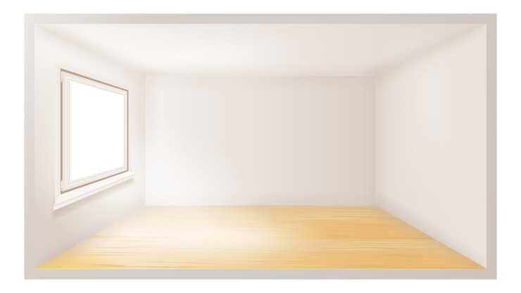 Vetor sala vazia