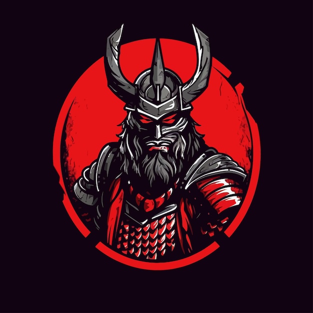 Samurai Warrior Logo Esport