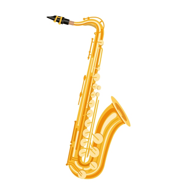 Saxofone dourado
