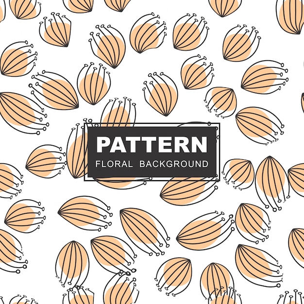 Vetor seamless floral pattern