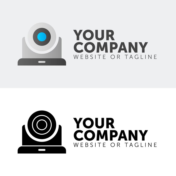 Vetor seguro cctv logo eps 10 modelo de vetor de logotipo grátis bonito para negócios