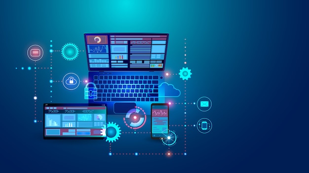 Seleção de gadgets modernos