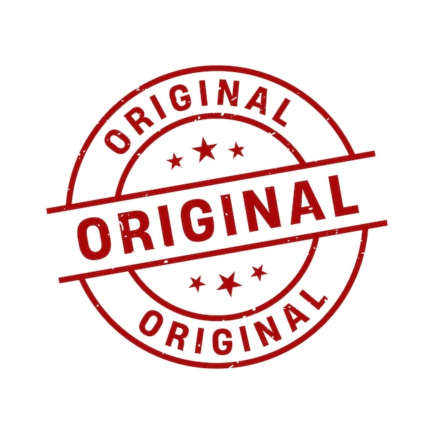 Selo OriginalSinal Redondo Original Grunge