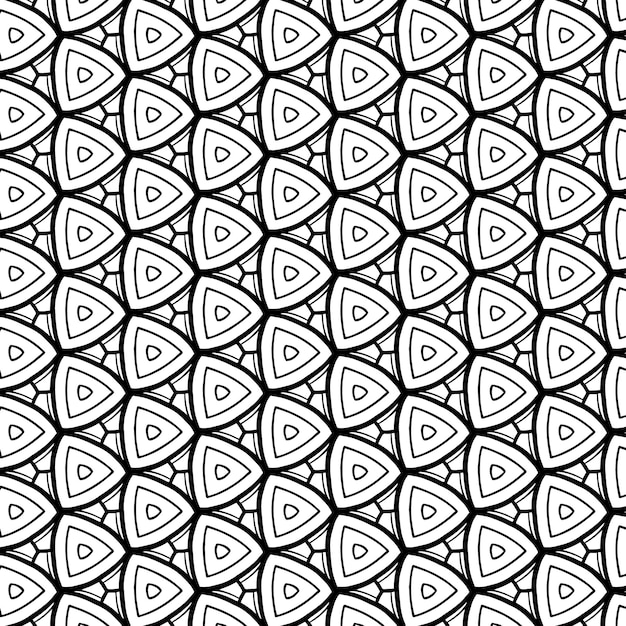 Sem costura abstrato com azulejos triangulares ilustração vetorial