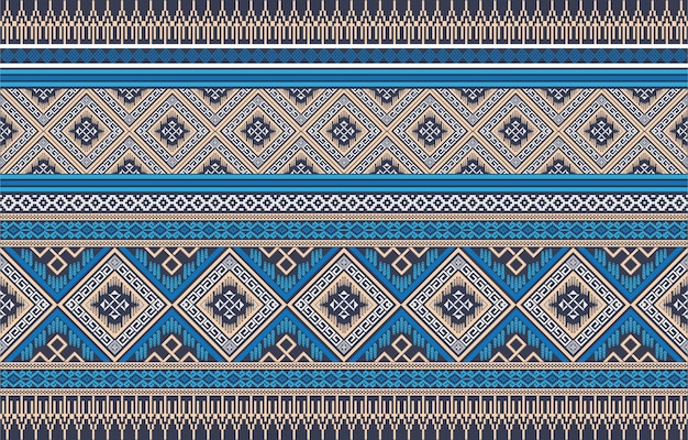 Sem costura decorativo boho antigo padrão étnico desenhado à mão. fronteiras tribais étnicas, sem costura tribal