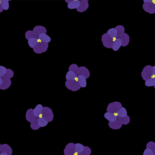 Sem costura padrão floral decorativo. elemento de design gráfico.