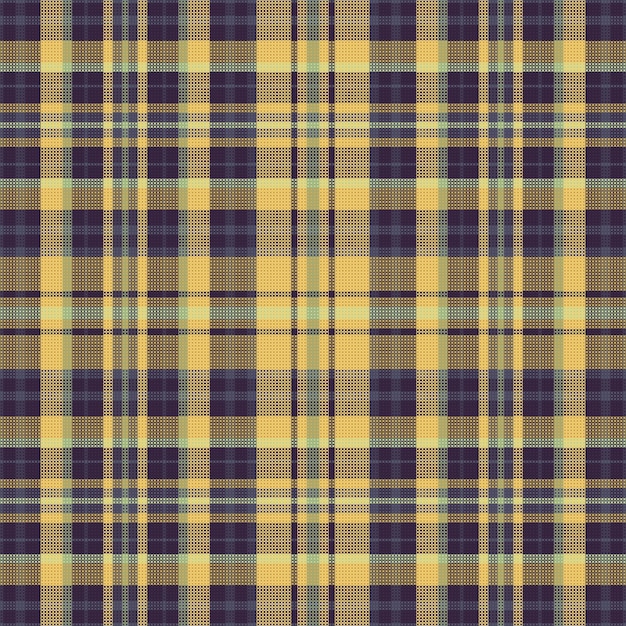 Sem costura xadrez tartan de fundo com cor vintage. ilustração vetorial.