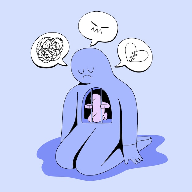 Sentir-se preso: a luta contra a ansiedade e a saúde mental