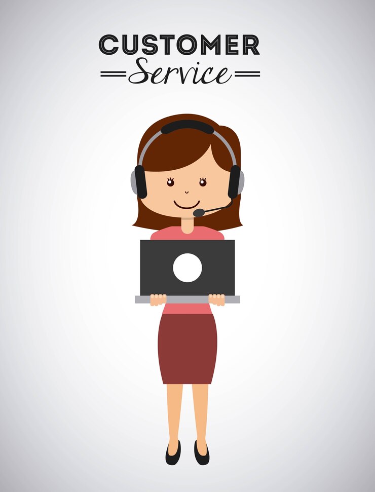 Vetor serviço ao cliente