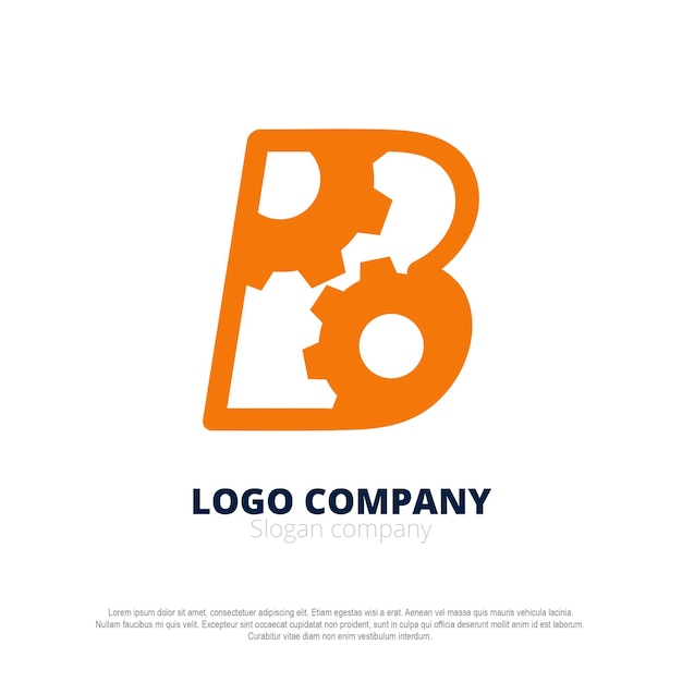 Serviço de logotipo b