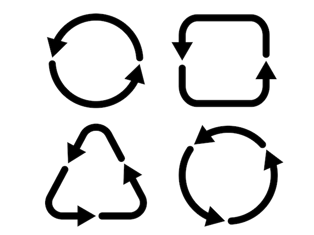 Set de setas de setes de setos de setes. colecção de vetores de setos. cursor de flecha. flechas simples modernas. símbolo e ícone de ilustração vetorial.