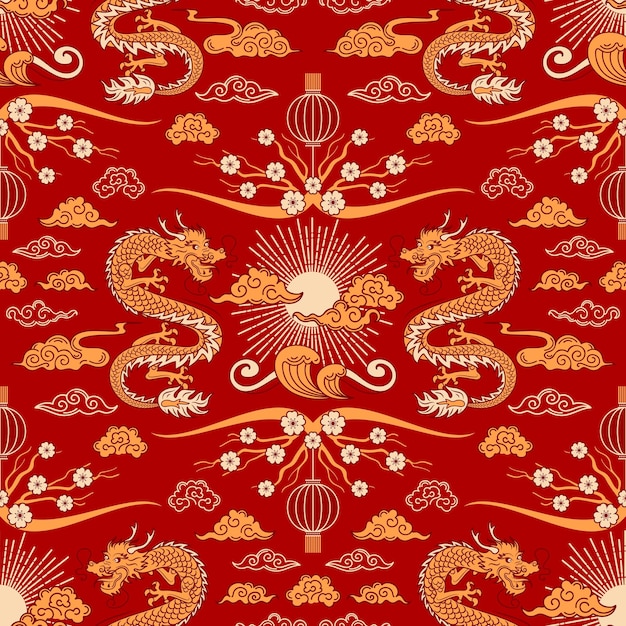 Set Infinity nó de longevidade e saúde um sinal de boa sorte ouro antigo asiático ou celta estilo medieval padrão entrelaçado Feng Shui ano novo chinês símbolo mágico para adesivos elementos de design