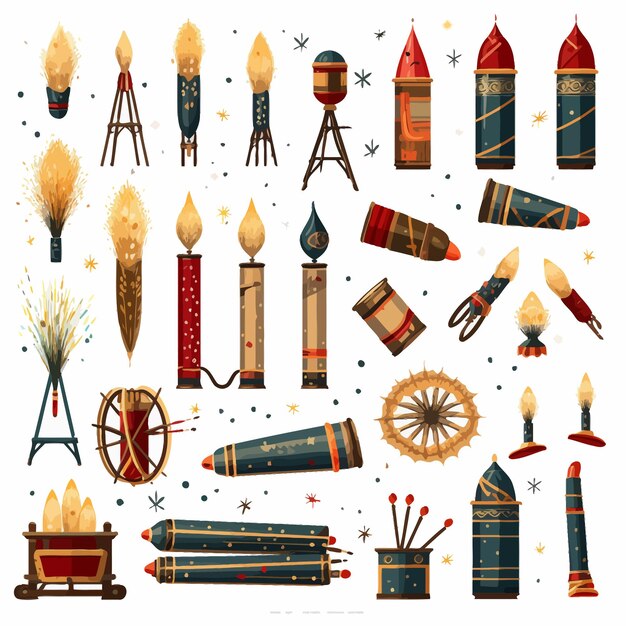 Set_of_petards_cracker_and_fireworkscollection