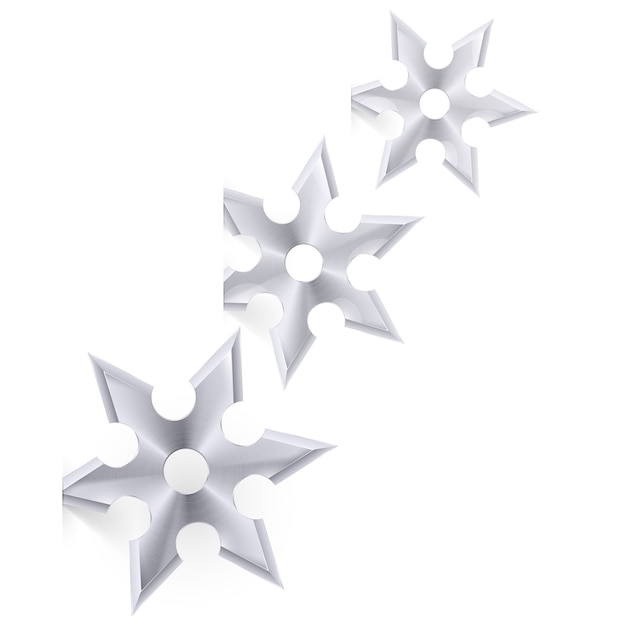 Shuriken em branco