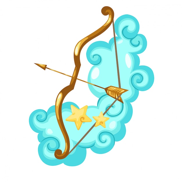 Signos do zodíaco -sagittarius vector illustration