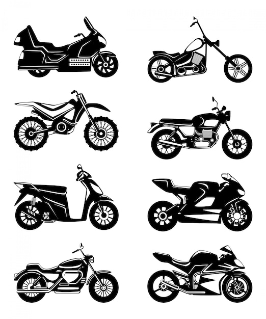 Motociclo Com Uma Página De Coloração Do Veículo Ilustração do Vetor -  Ilustração de motor, moto: 251670507