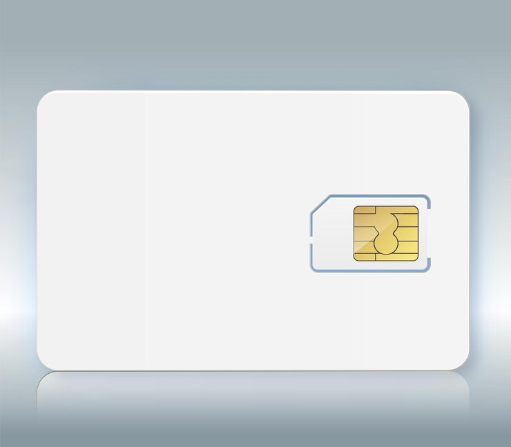 Vetor sim card vector ícone do telefone móvel chip simcard isolado d projeto gsm sim card mobile telecommunicati ...