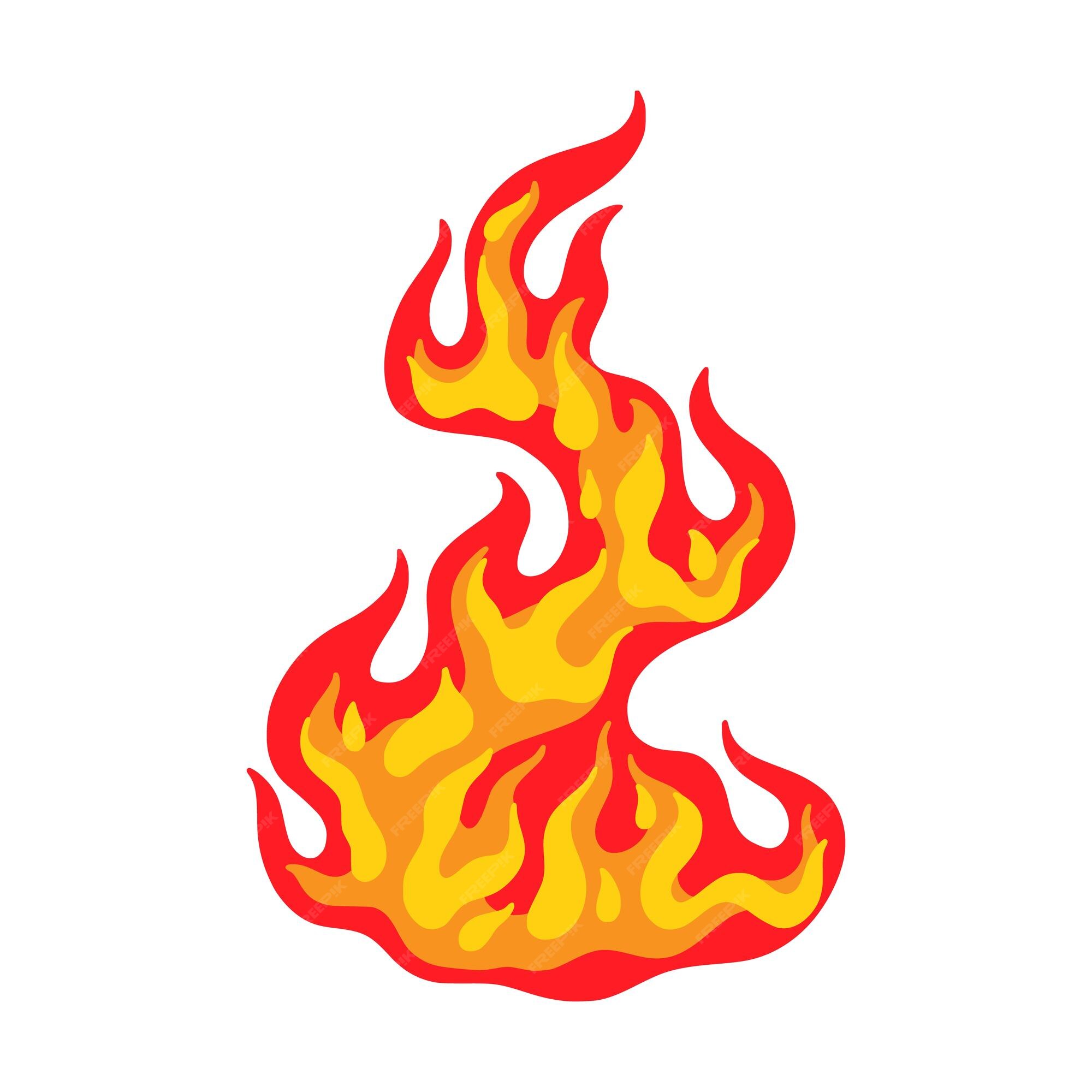 Incêndio Chama Vermelho - Gráfico vetorial grátis no Pixabay