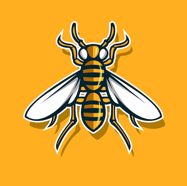 Símbolo do esporte de abelha