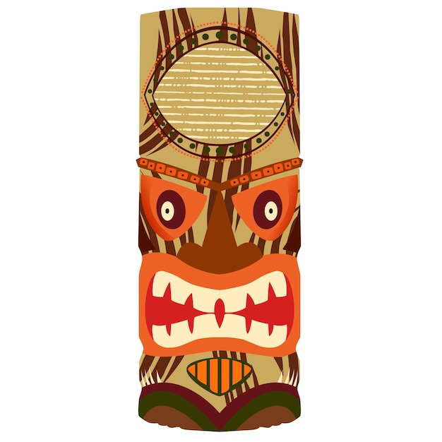 Símbolo do totem africano ídolo da áfrica