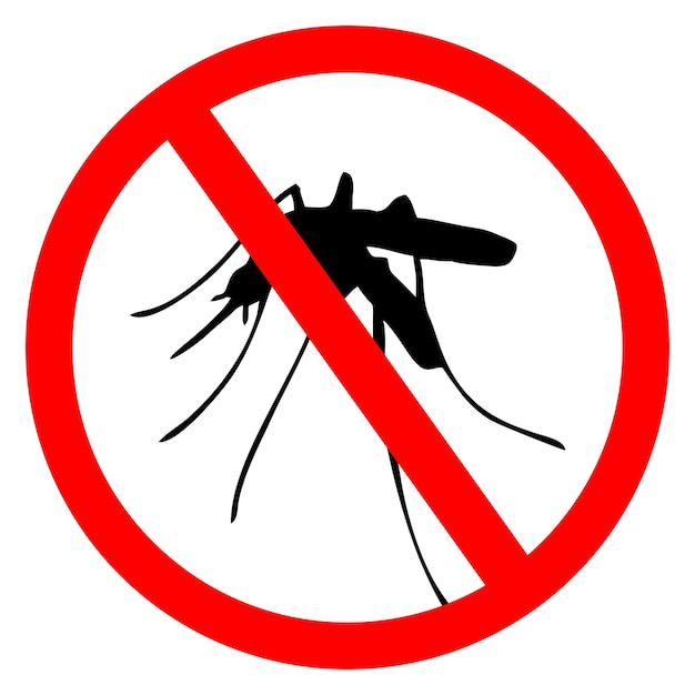 Símbolo ou sinal para insetos mosquitos